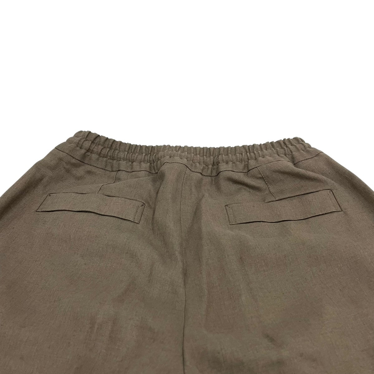 ZEGNA OASI LINO SHORT PANTSイージーパンツUFI35A9 古着・中古-4枚目のアイテム画像