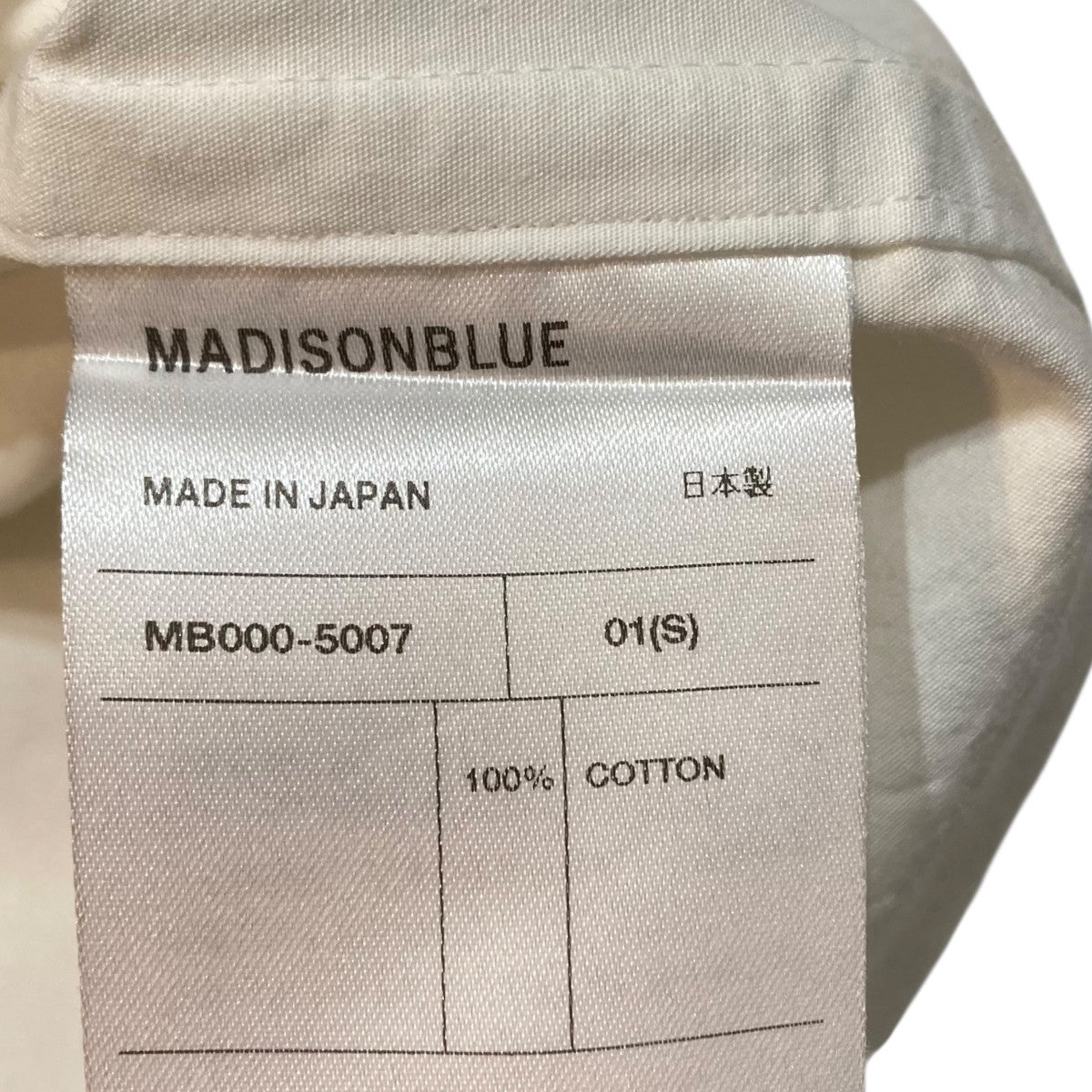 J．BRADLEY L S SHIRT長袖シャツMB000-5007