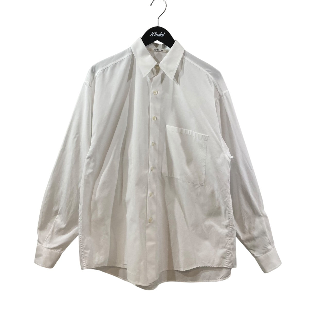 WASHED FINX TWILL BIG SHIRT長袖シャツA22AS02TN
