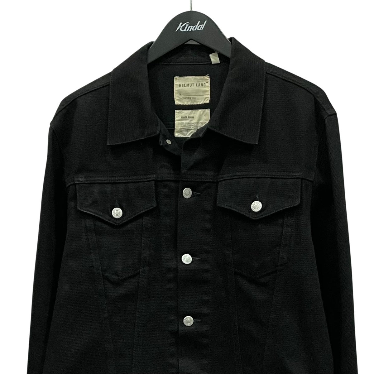 HELMUT LANG(ヘルムートラング) BLACK DENIM 本人期 ジャケット HELMUT LANG(ヘルムートラング) BLACK DENIM 本人期 ジャケット