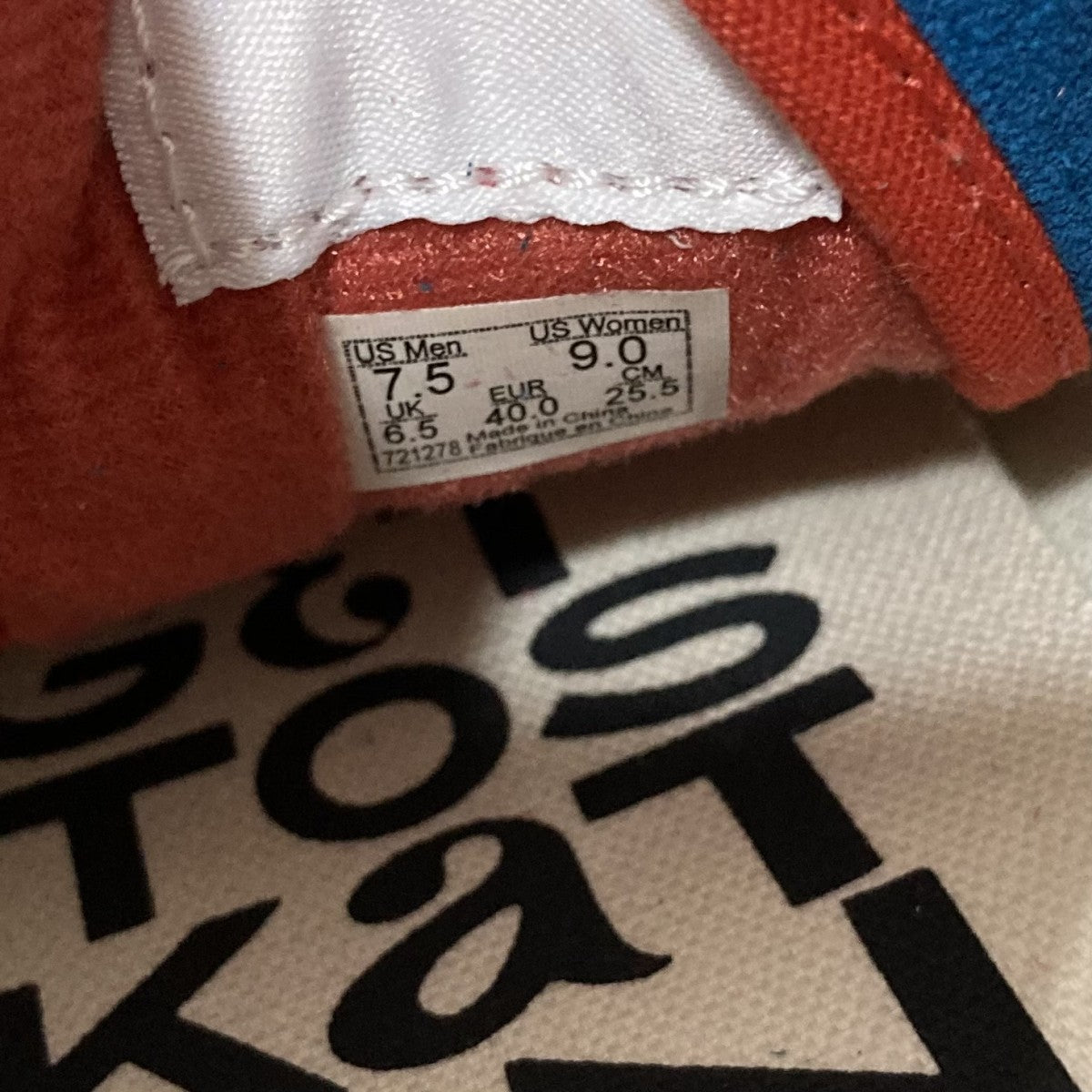 OTWR Old Skool 36 PP Parra Midnight Carmineスニーカー721278