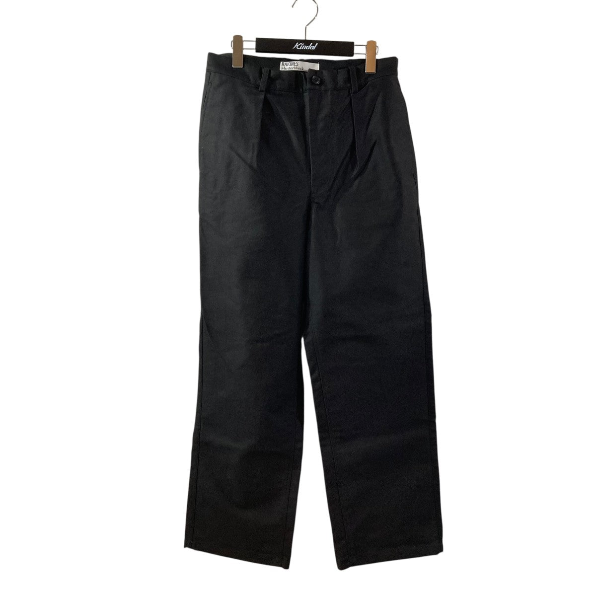 MusterWerk 別注 Exclusive French moleskin 1tuck pantsタックパンツ04F20AF041P