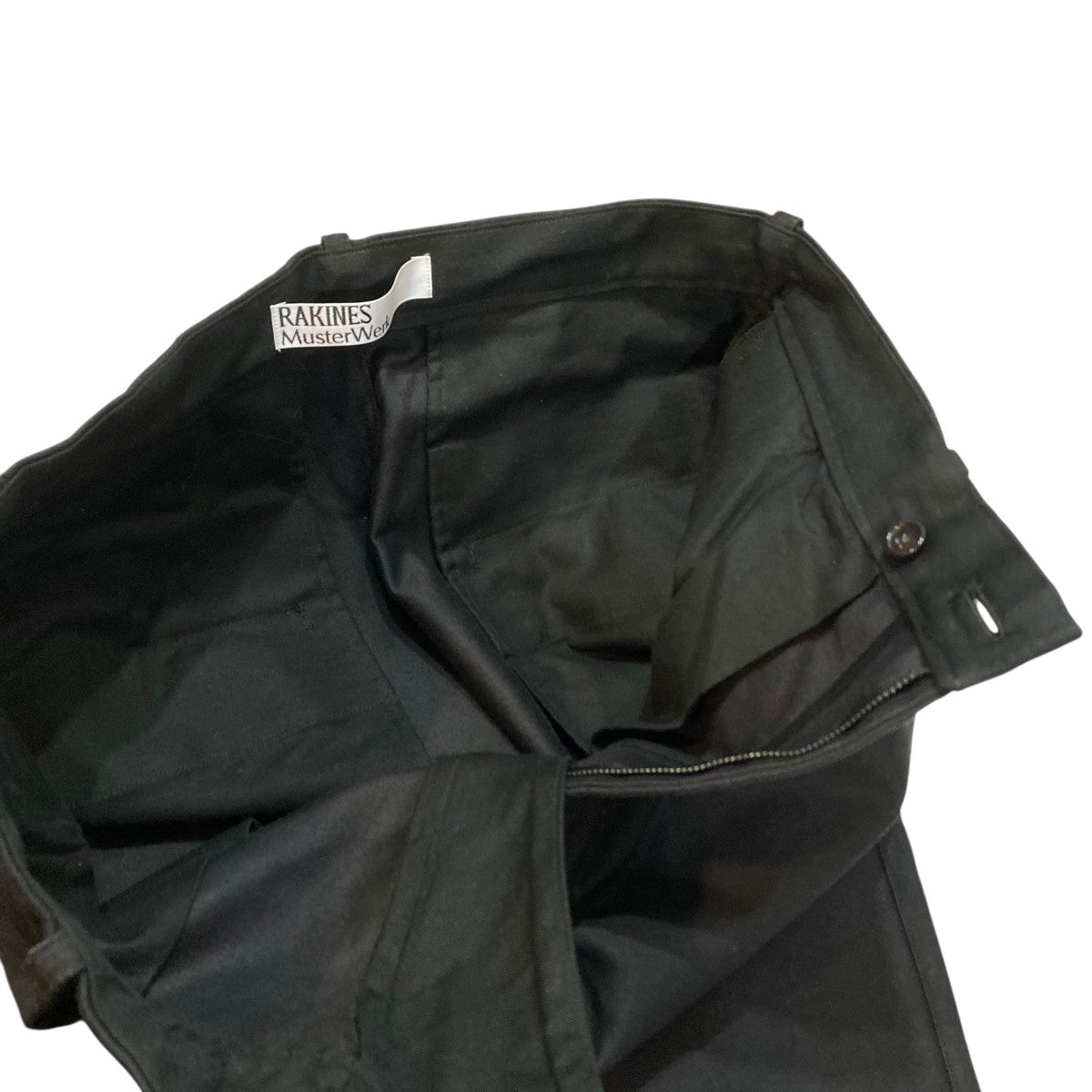 MusterWerk 別注 Exclusive French moleskin 1tuck pantsタックパンツ04F20AF041P