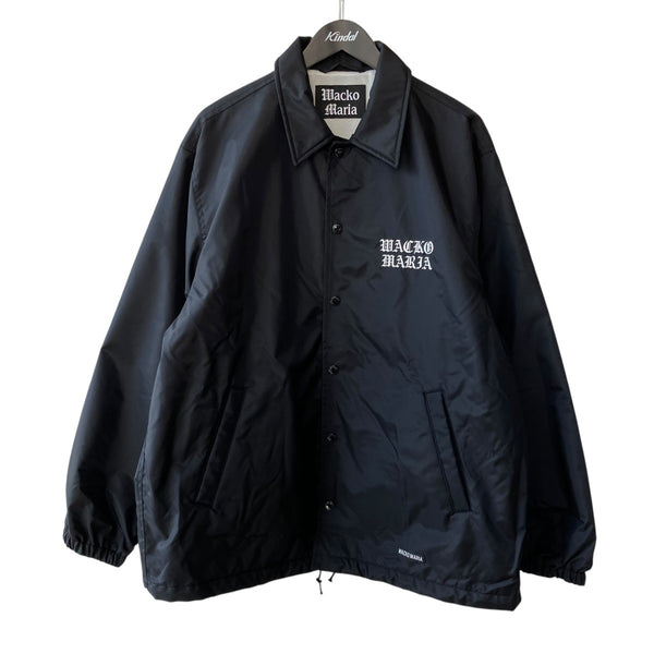 WACKO MARIA(ワコマリア) COACH JACKETコーチジャケット ブラック