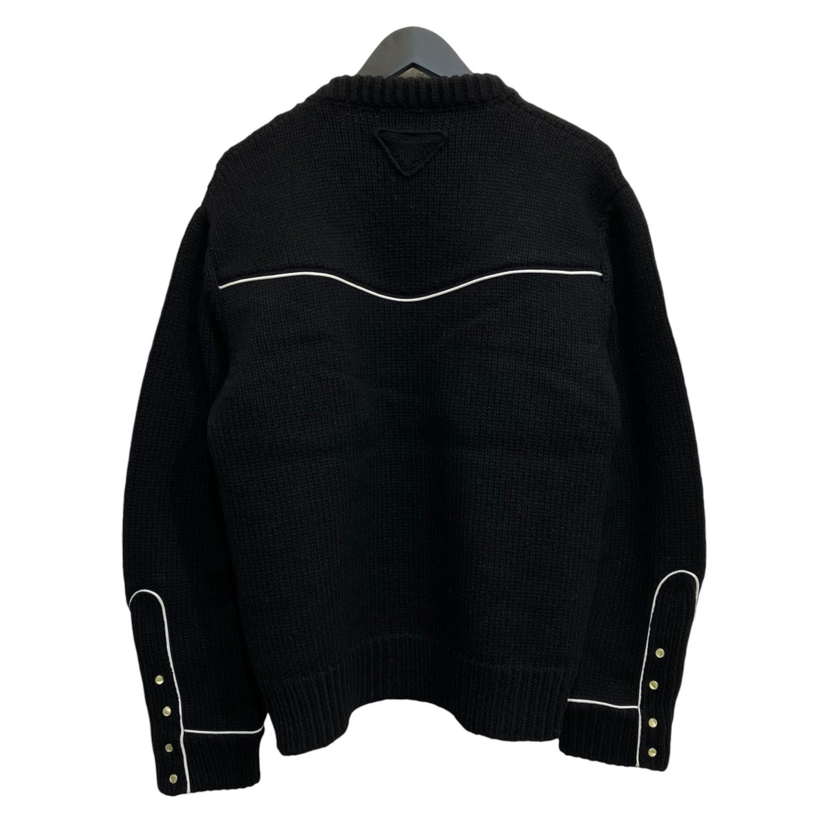 Wool Pullover With Star EmbroideryクルーネックニットUMF074