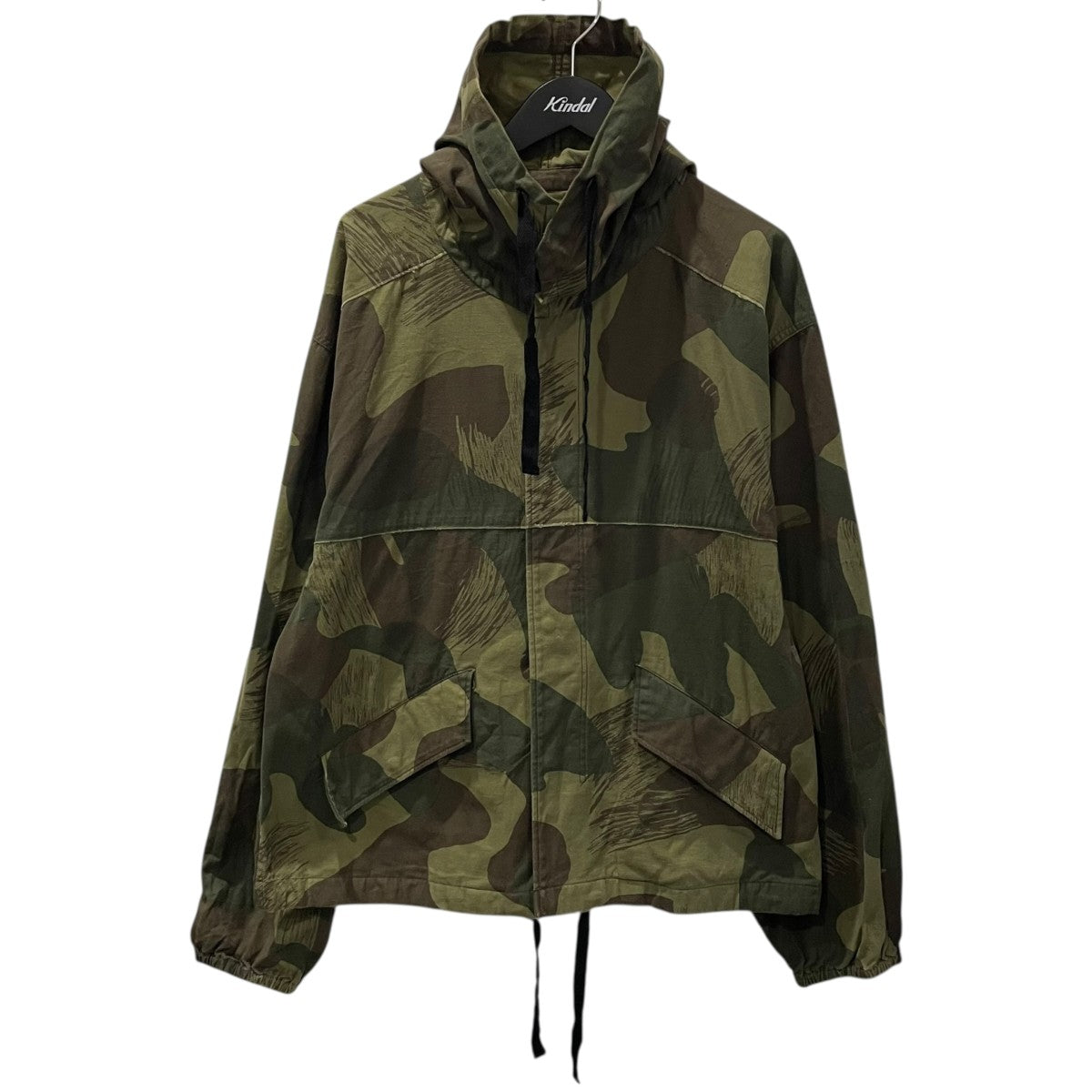 24AW カモフラ柄フーデッドジャケット CAMO HOODIE JACKET カモフーディジャケット ANC-SH47-A