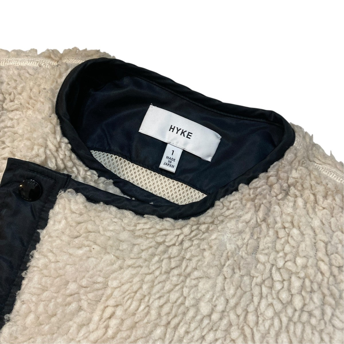 HYKE ボアコート 古着・中古-3枚目のアイテム画像