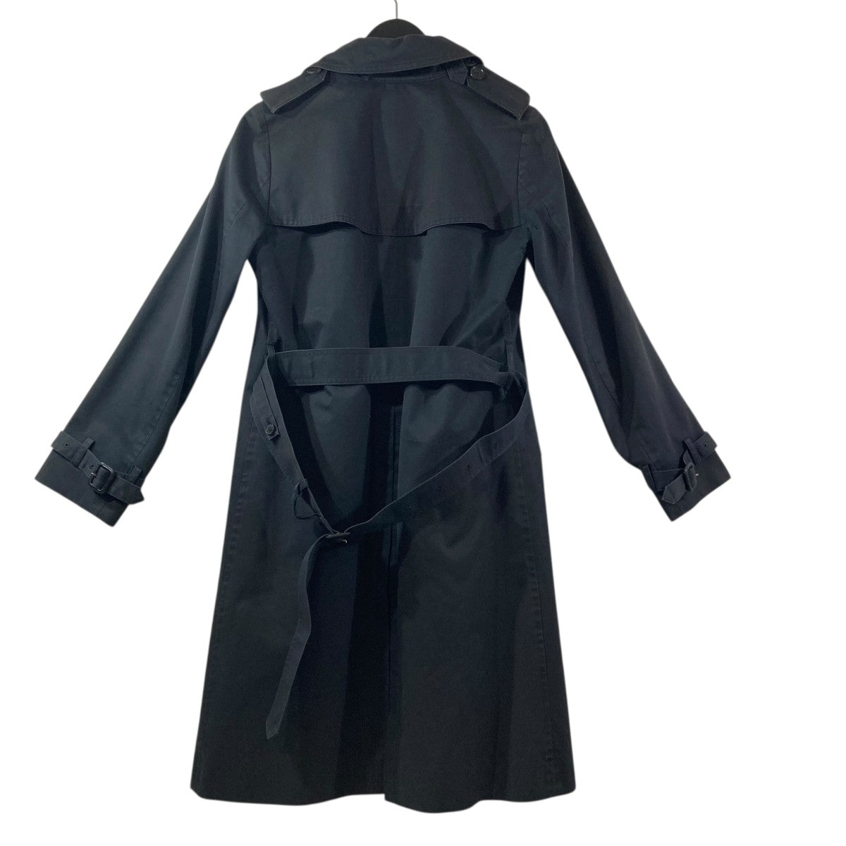 ハイク　HYKE トレンチコート ブラック HYKE(ハイク)】 TRENCH COAT/REGULAR FIT コート 通販
