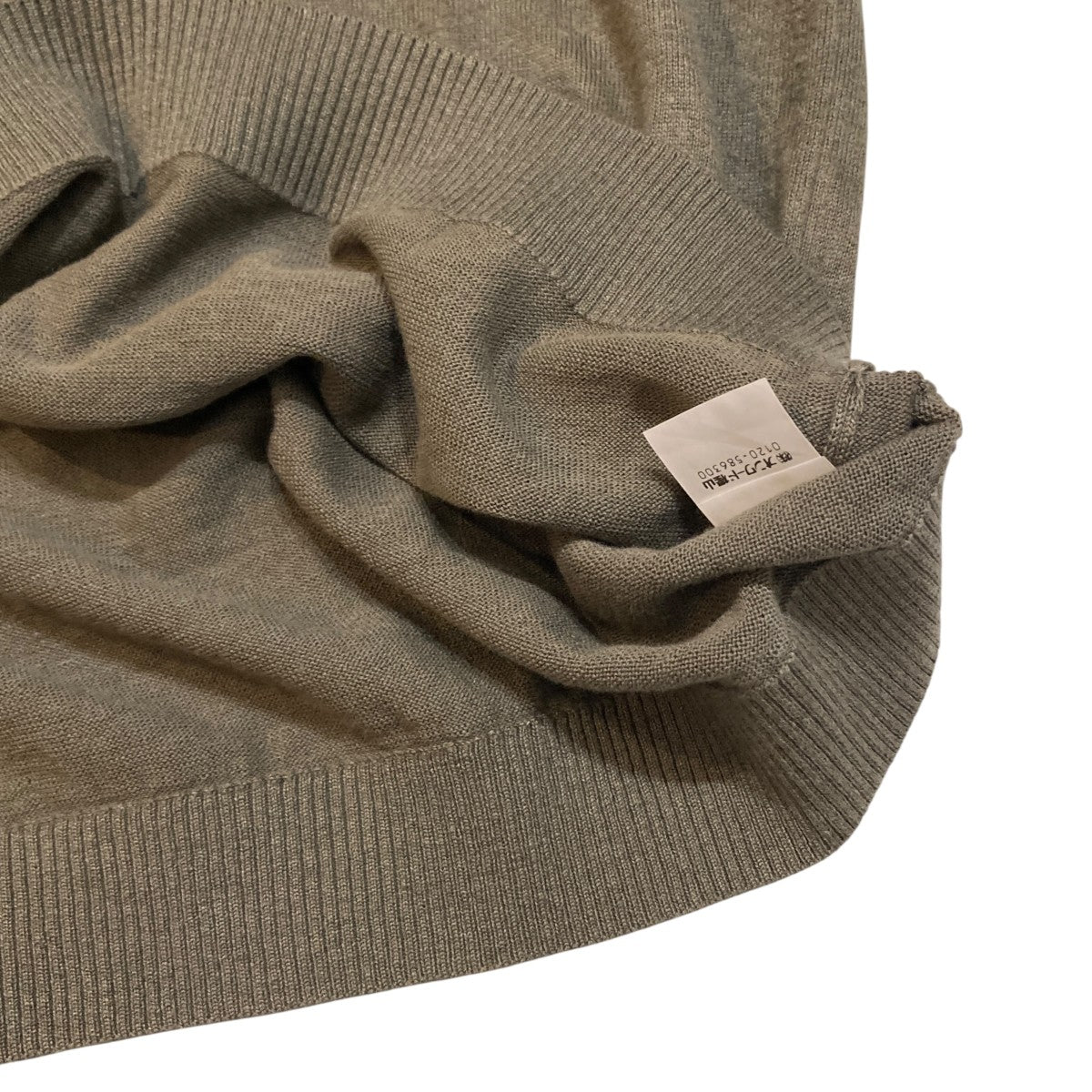 LINEN WOOL BRUSHED V-NECK SWEATERニット8029640