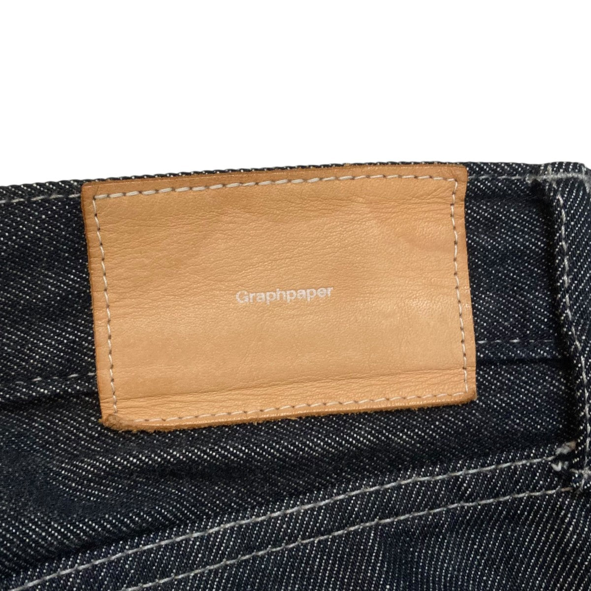 Graphpaper デニムパンツGM223-40044B GM223-40044B インディゴ サイズ