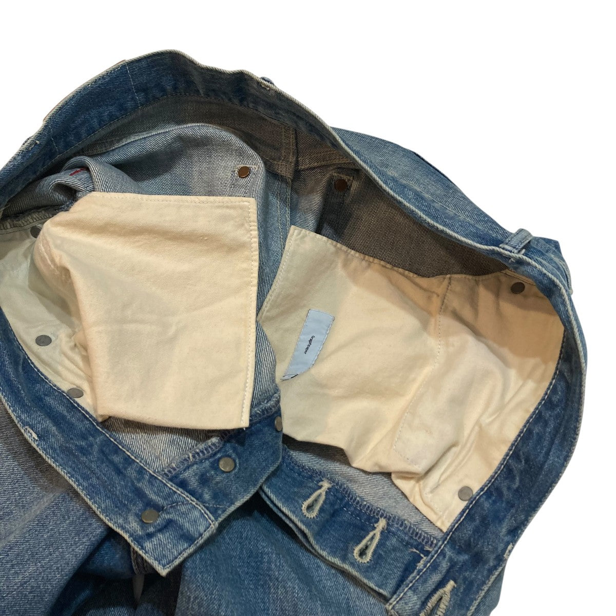 Graphpaper デニムパンツGM221-40242B 古着・中古-8枚目のアイテム画像