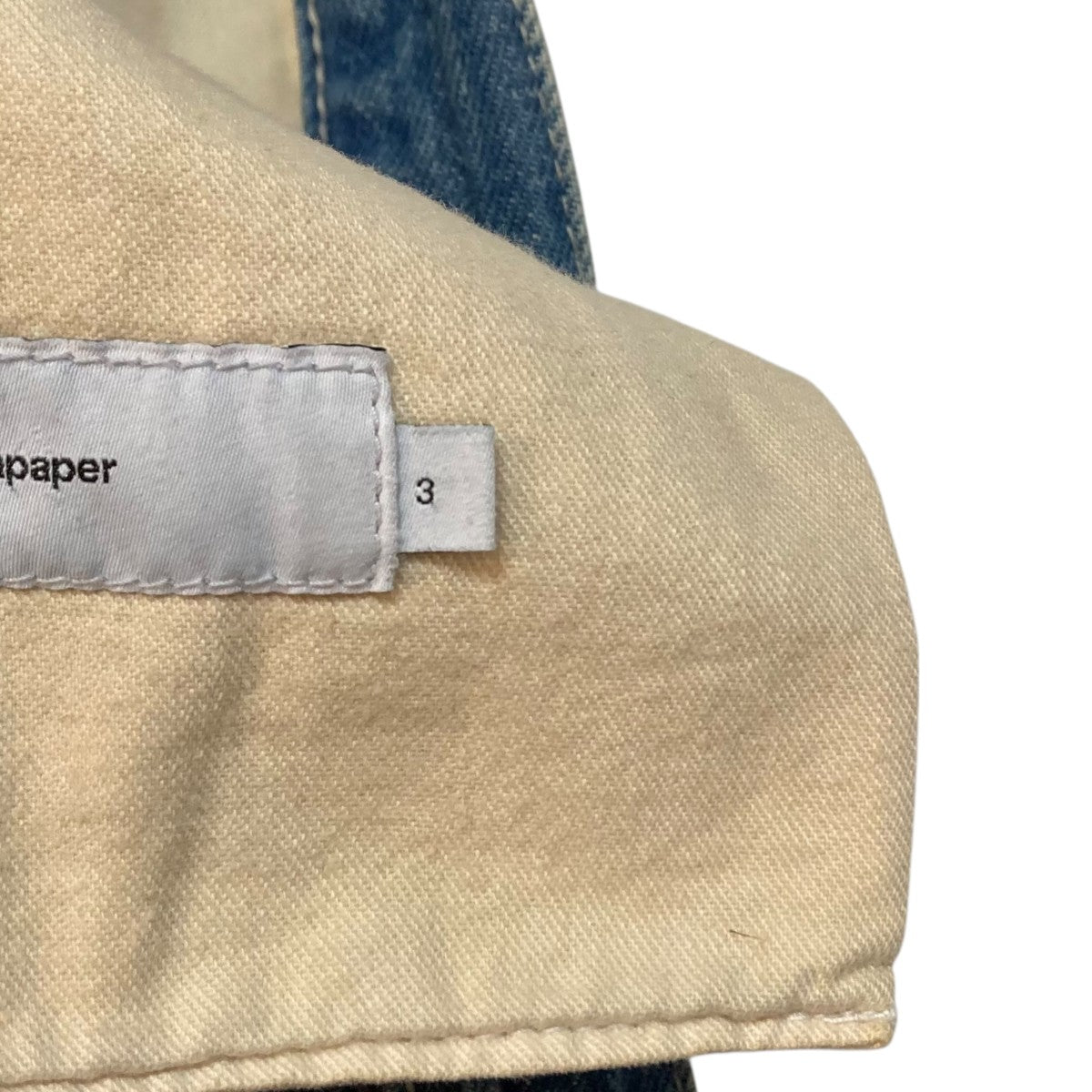 Graphpaper デニムパンツGM221-40242B 古着・中古-9枚目のアイテム画像