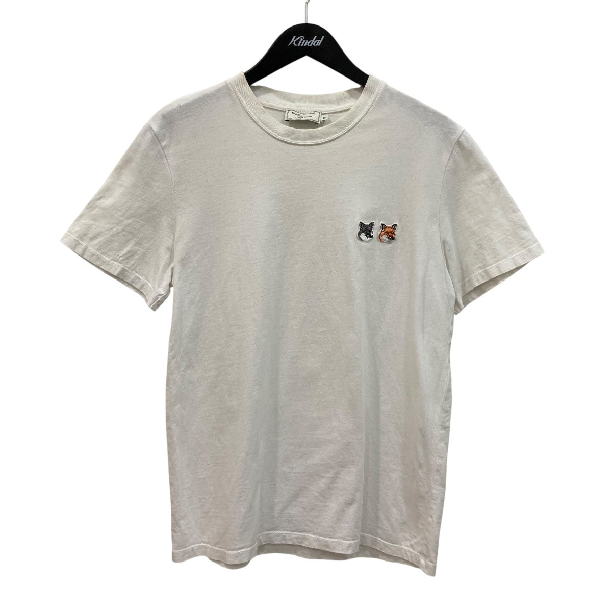 MAISON KITSUNE DOUBLE FOX HEAD半袖TシャツBU00103AT1500 古着・中古-1枚目のアイテム画像