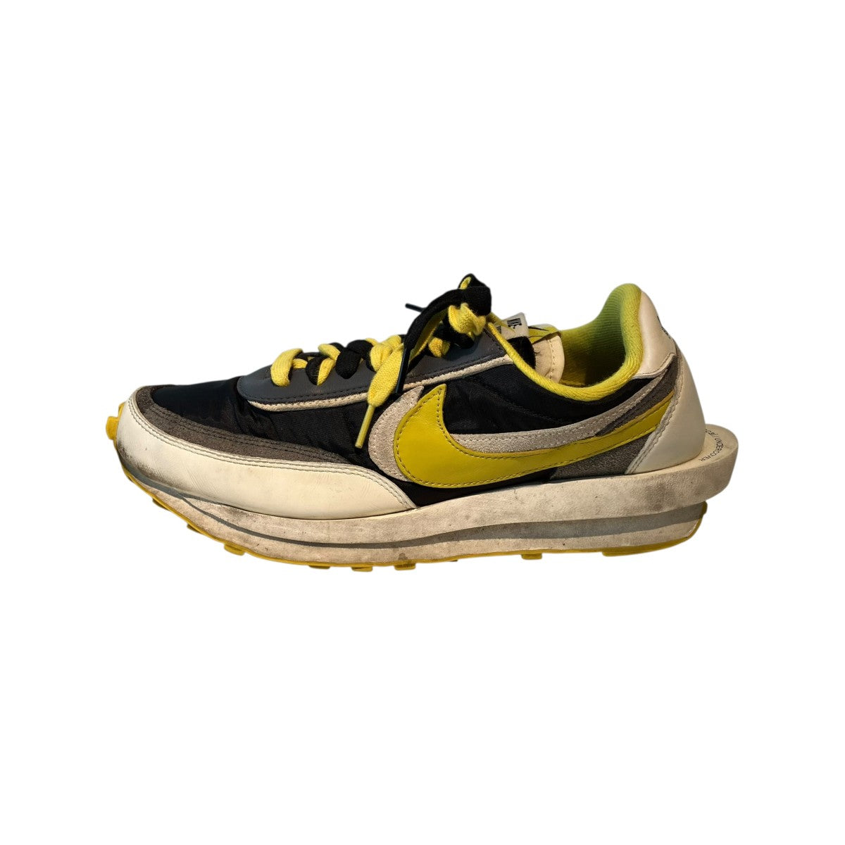 NIKE×UNDERCOVER×sacai LD Waffle Black／Sail-Dark Grey-Bright CitronスニーカーDJ4877-001 古着・中古-2枚目のアイテム画像