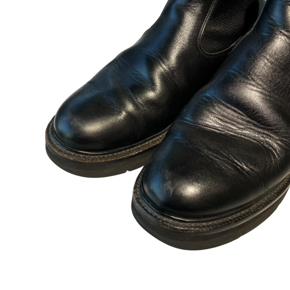 foot the coacher BRITISH SIDEGORサイドゴアブーツ ブラック サイズ 8