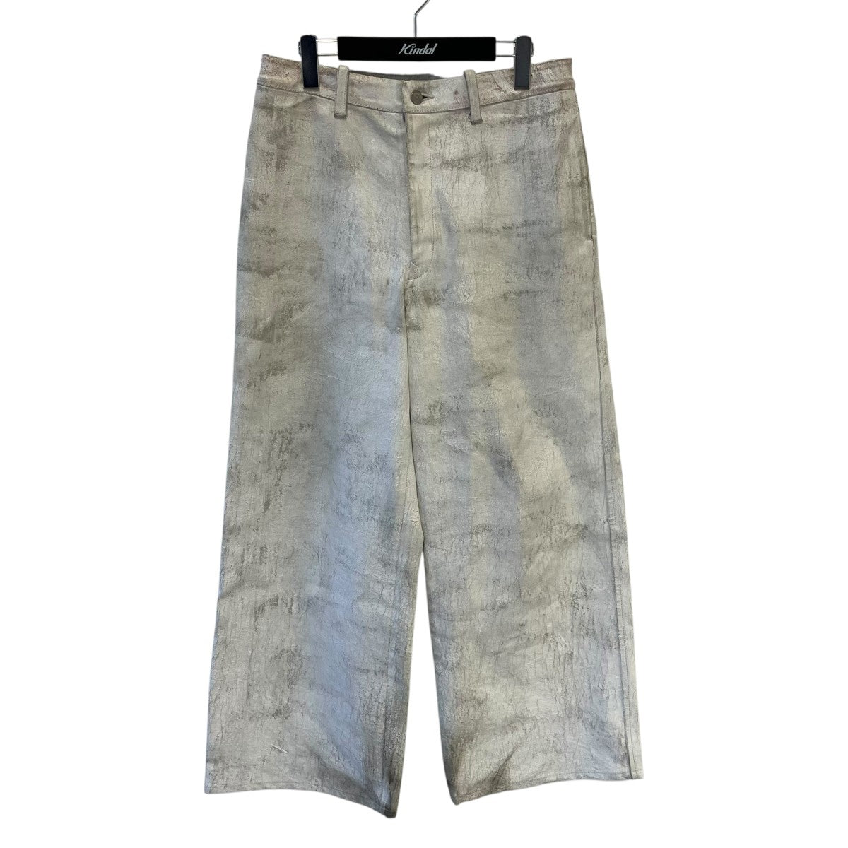 25SSExtreme bleachコーティングパンツ