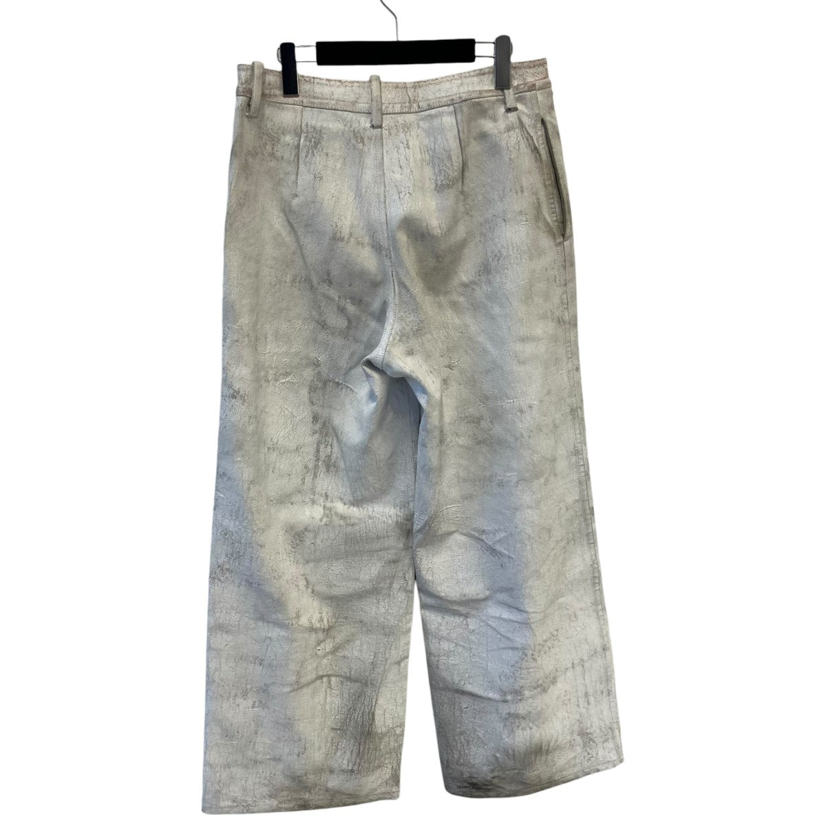 25SSExtreme bleachコーティングパンツ