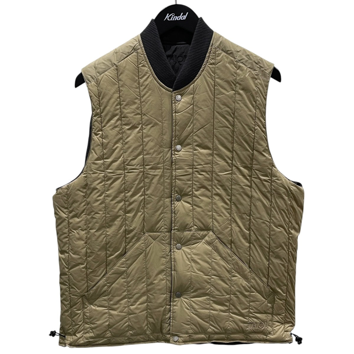 25AW リバーシブルダウンベスト Vertical Quilt Reversible Down Vest ヴァーチカルキルト リバーシブル ダウンベスト 25011465000240