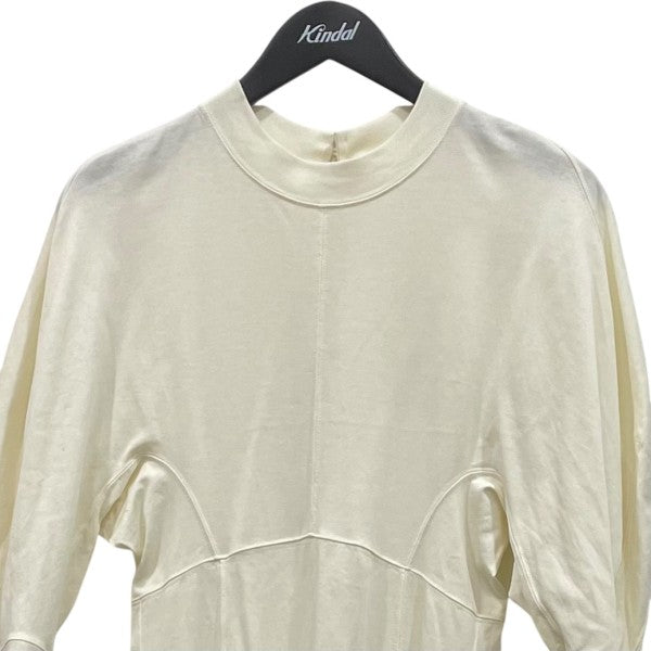 mame kurogouchi Cotton Jersey Dress長袖ワンピースMM23PF-JS735 古着・中古-3枚目のアイテム画像