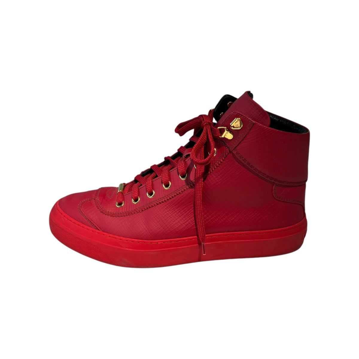 JIMMY CHOO(ジミーチュウ) ハイカットスニーカー レッド サイズ 42