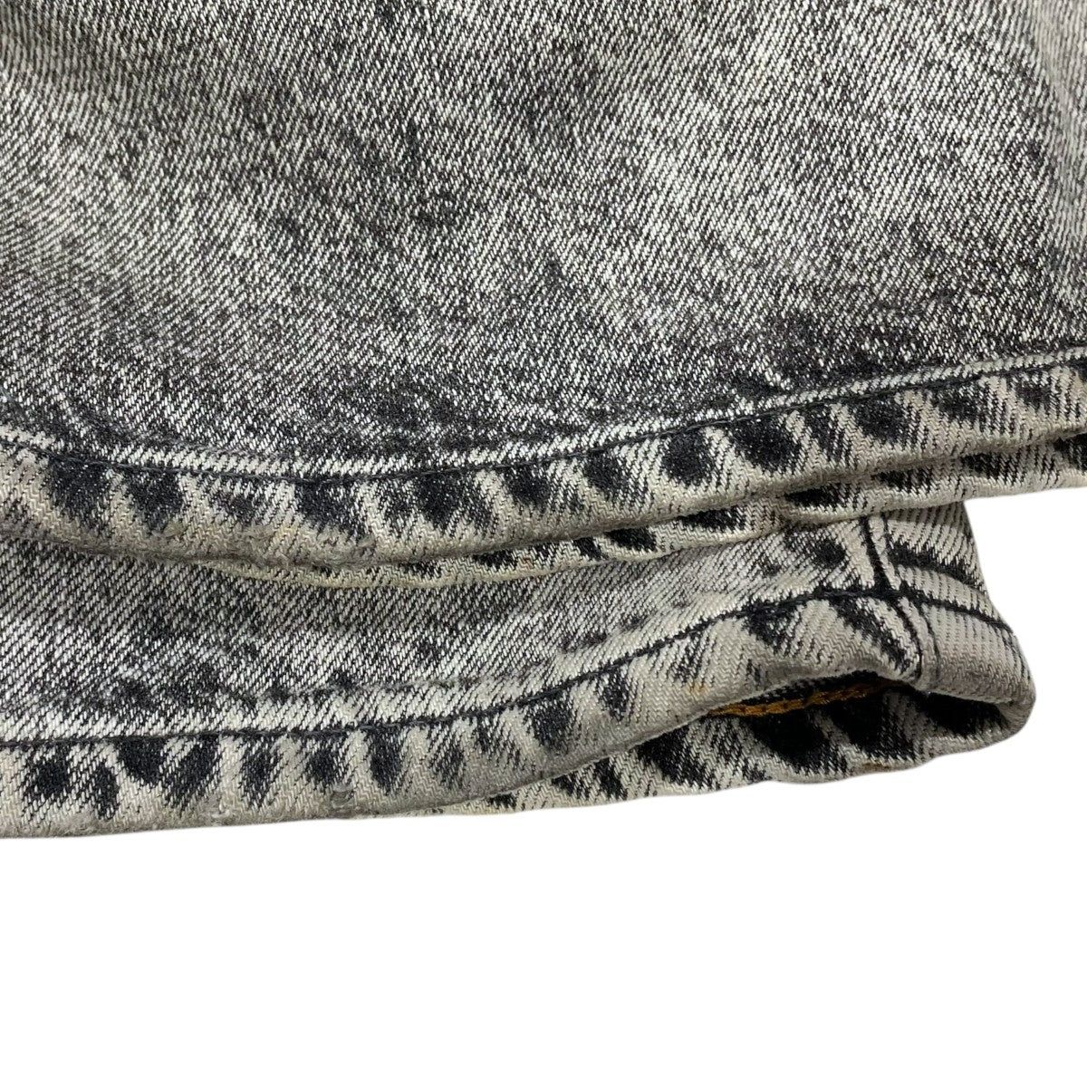 SUGARHILL 24SS 加工フレアデニムパンツ ACID WASHED MODERN WESTERN FLARED TROUSERS 2441000421 古着・中古-5枚目のアイテム画像
