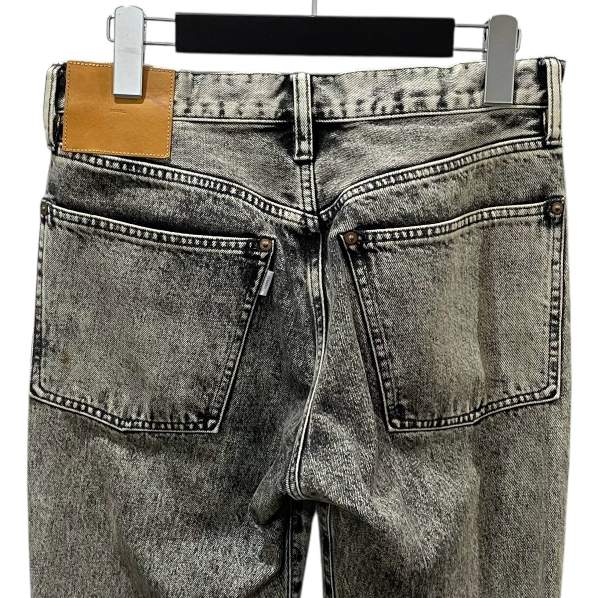 SUGARHILL 24SS 加工フレアデニムパンツ ACID WASHED MODERN WESTERN FLARED TROUSERS 2441000421 古着・中古-7枚目のアイテム画像