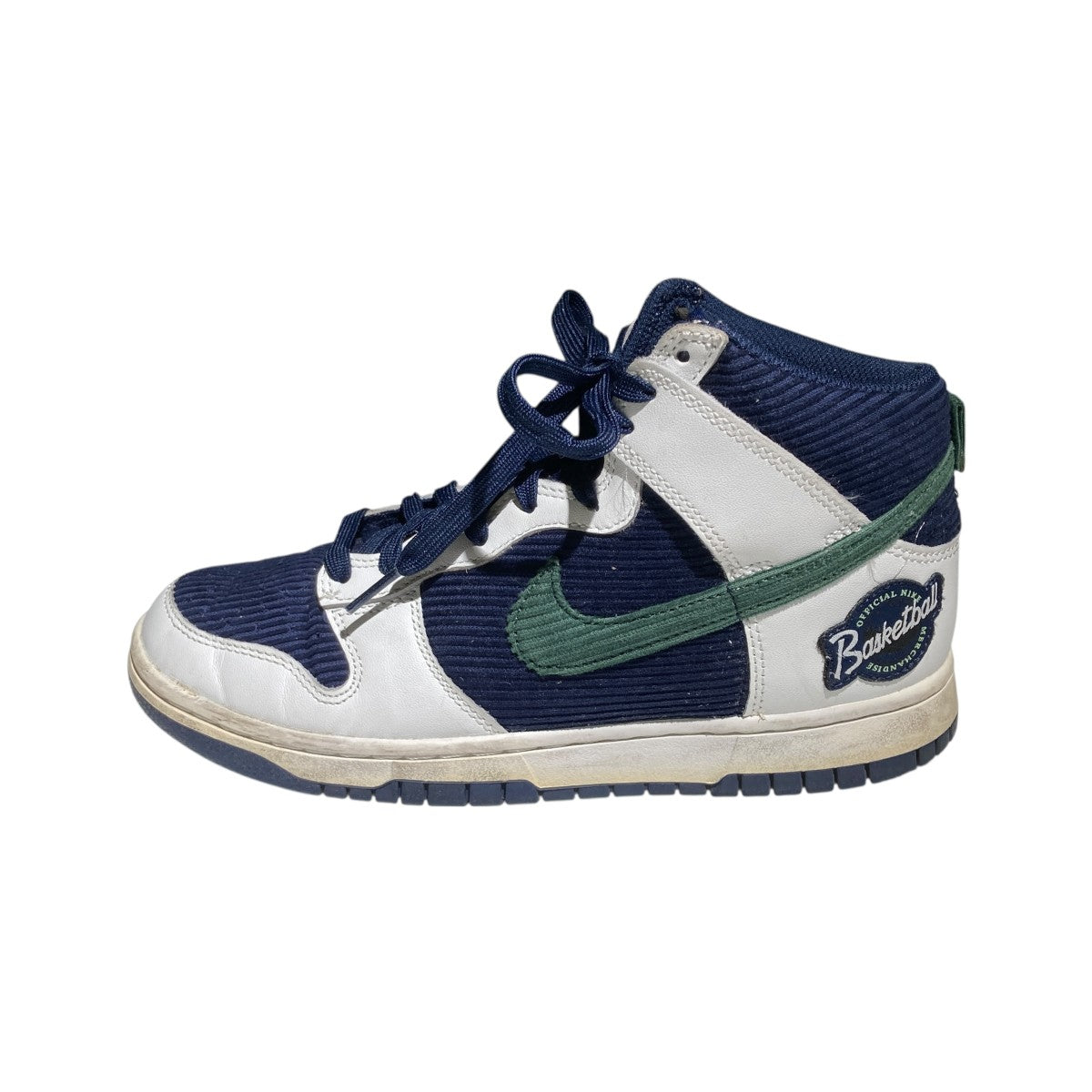NIKE Dunk High EMB College NavyハイカットスニーカーDH0953-400 古着・中古-2枚目のアイテム画像
