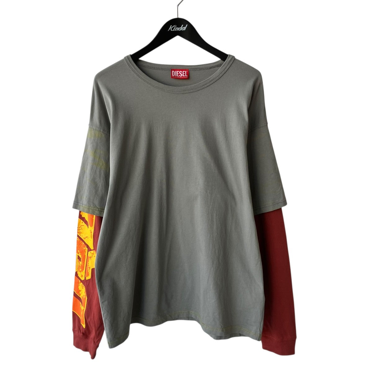 DIESEL T-BOXT-DB-LS長袖TシャツA17620 古着・中古-1枚目のアイテム画像