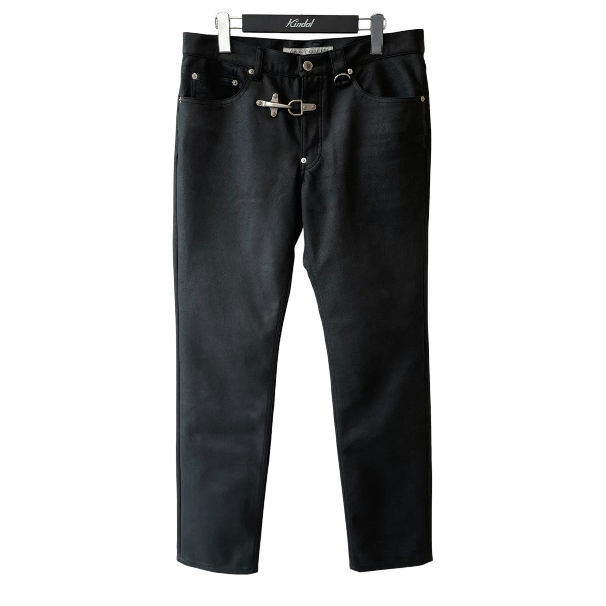 22AWVEGAN LEATHER FIREMAN PANTSパンツ2B006-0222-19