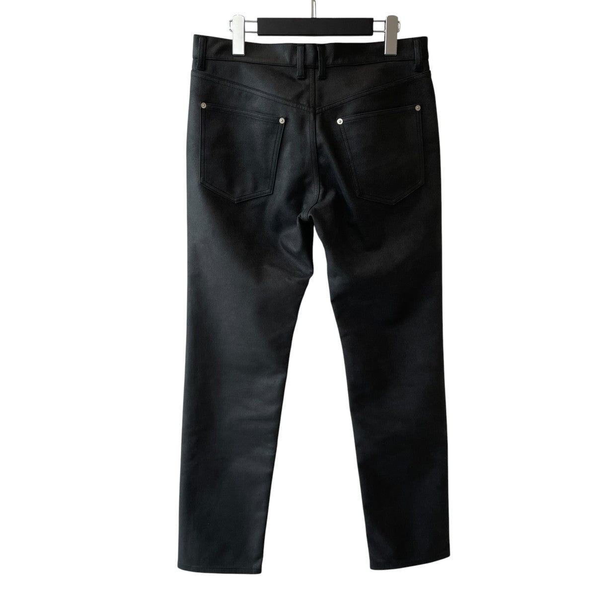22AWVEGAN LEATHER FIREMAN PANTSパンツ2B006-0222-19