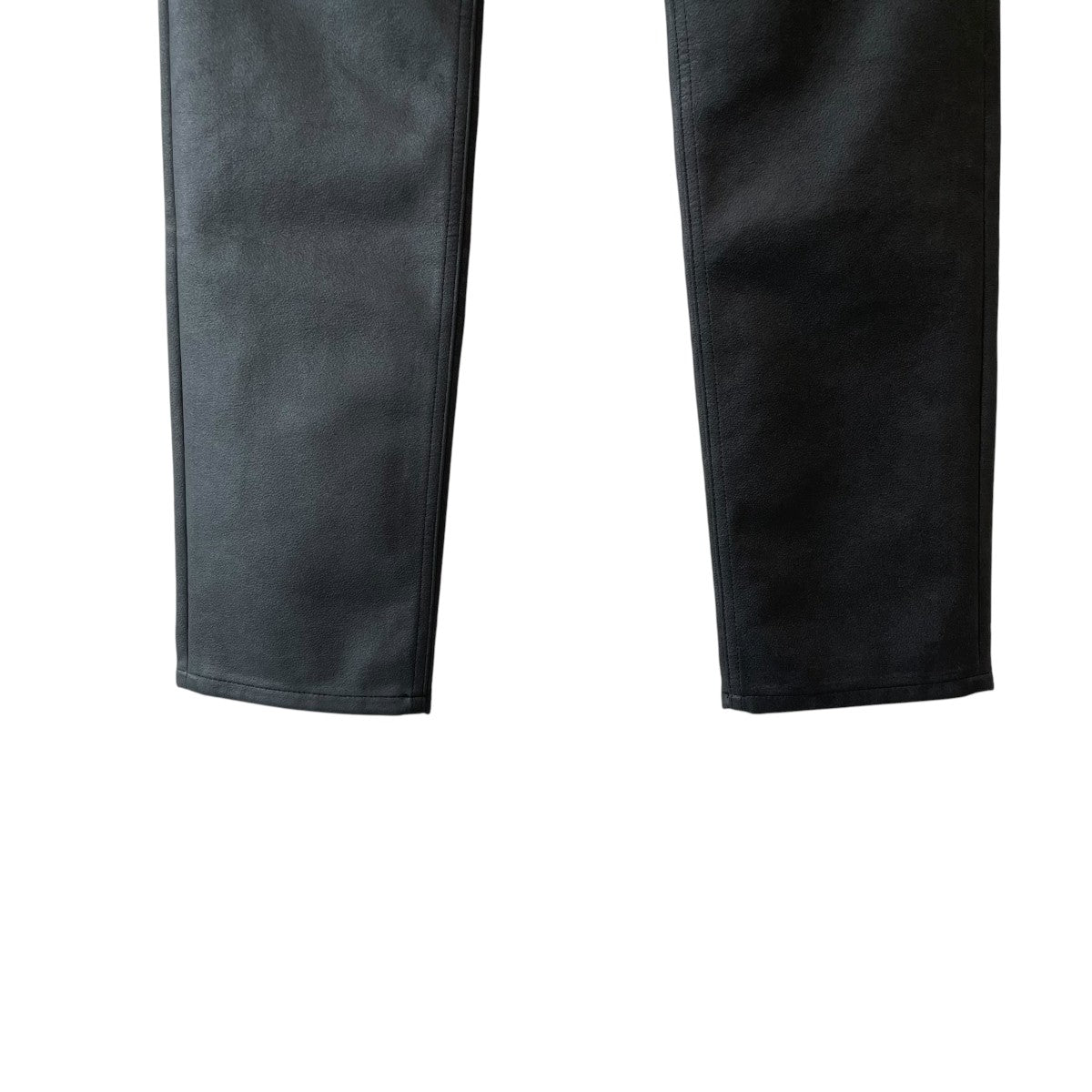 22AWVEGAN LEATHER FIREMAN PANTSパンツ2B006-0222-19