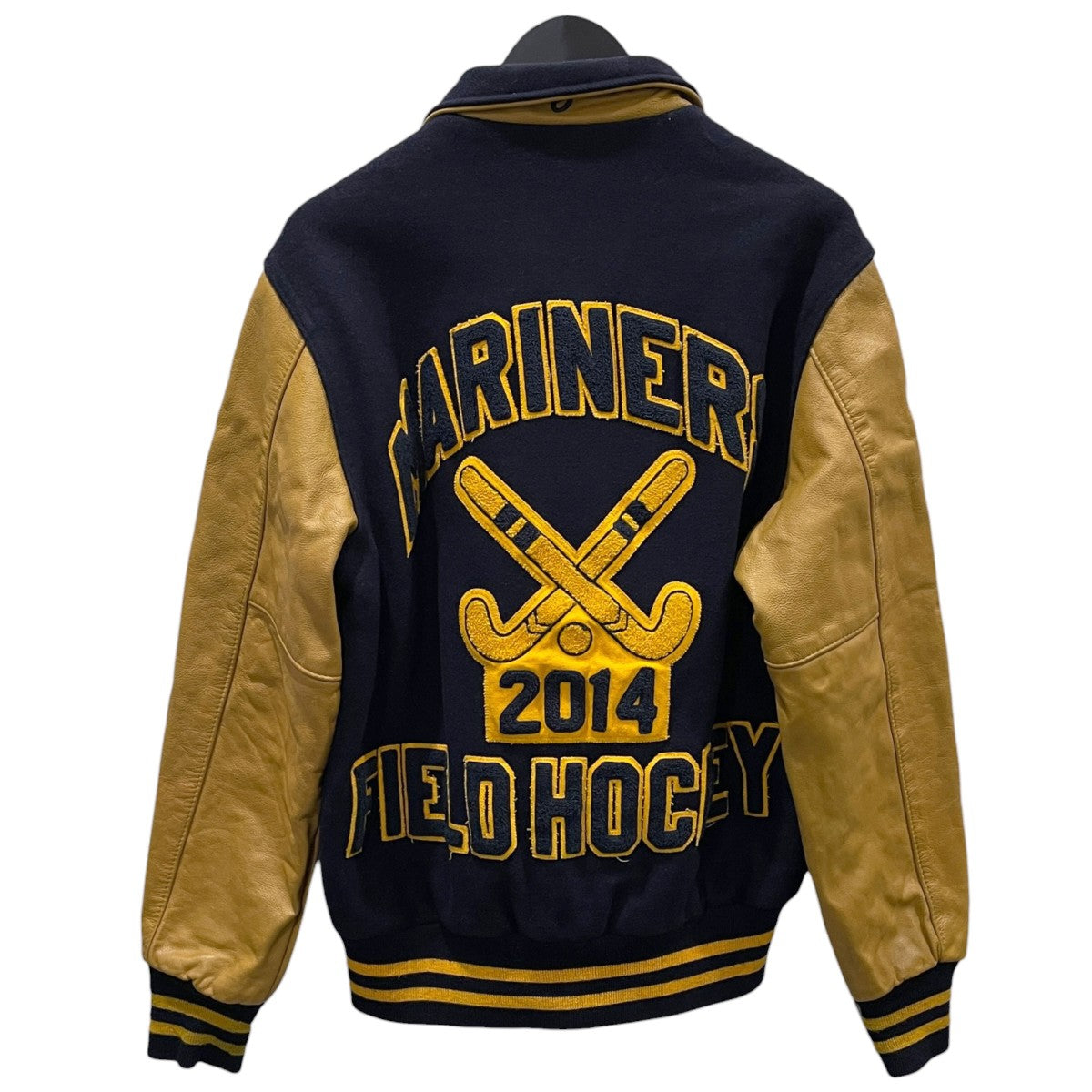 襟付きスタジャン Varsity Jacket With Collar バーシティジャケット ウィズカラー MADE IN USA