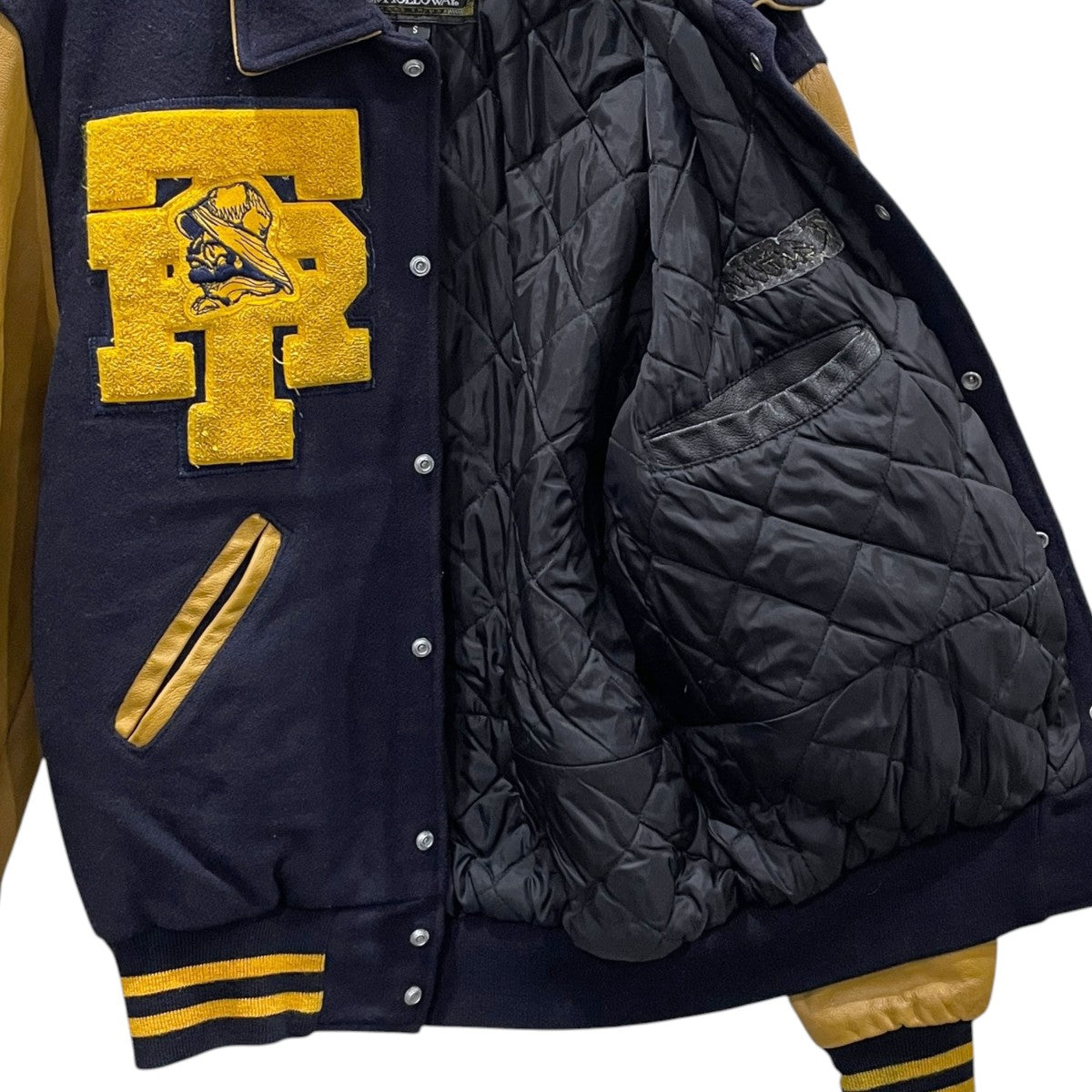 襟付きスタジャン Varsity Jacket With Collar バーシティジャケット ウィズカラー MADE IN USA