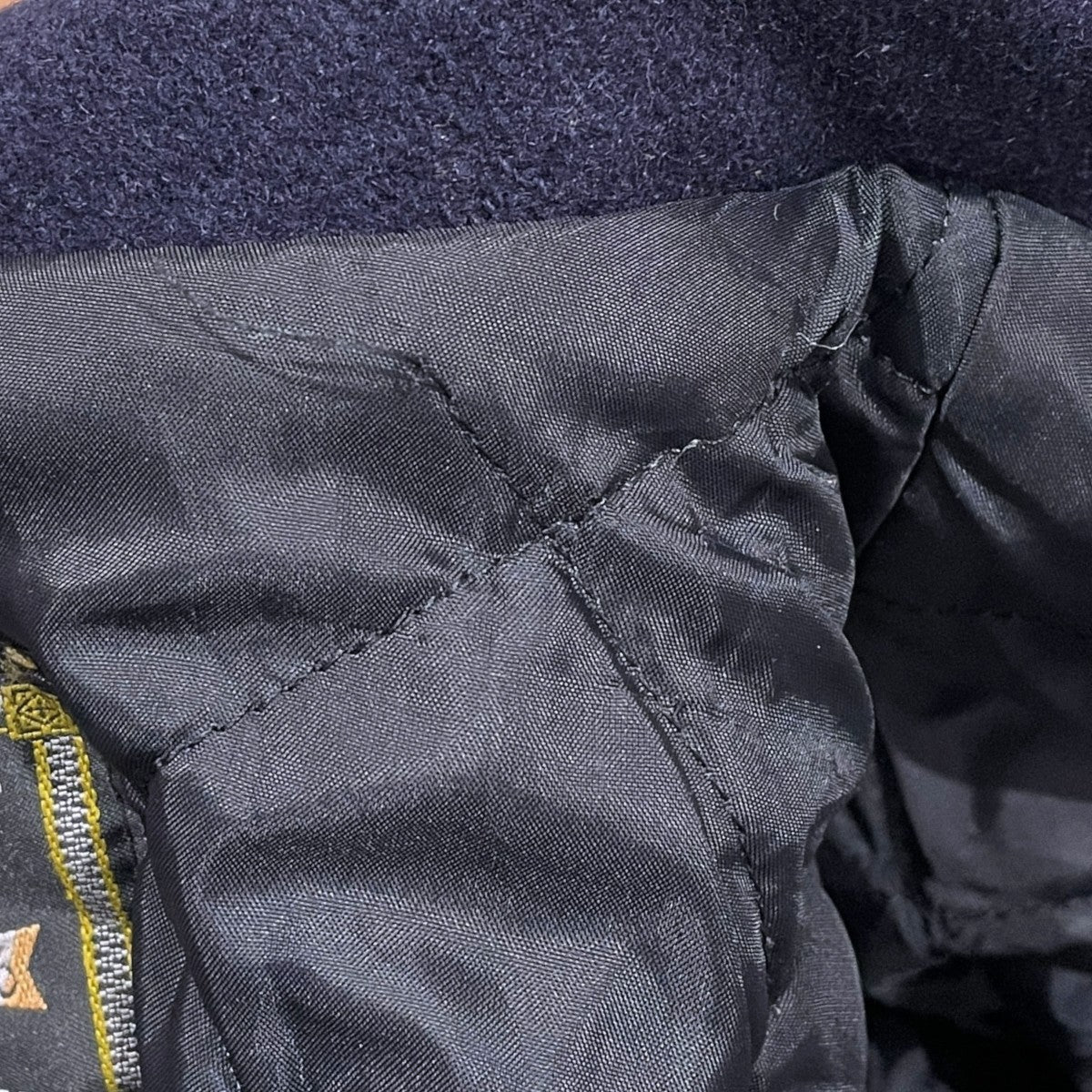 襟付きスタジャン Varsity Jacket With Collar バーシティジャケット ウィズカラー MADE IN USA