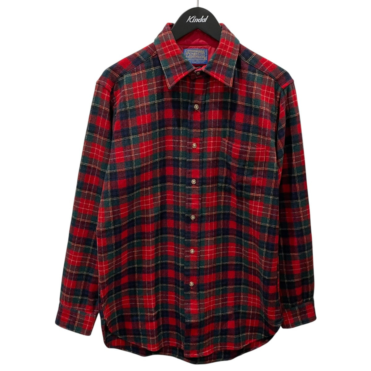 PENDLETON チェック柄ネルシャツ 古着・中古-1枚目のアイテム画像