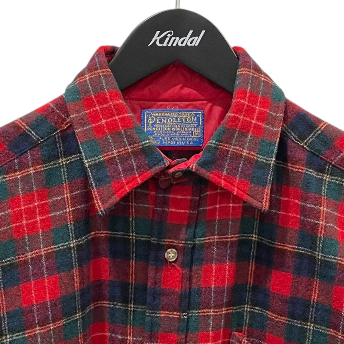 PENDLETON チェック柄ネルシャツ 古着・中古-3枚目のアイテム画像