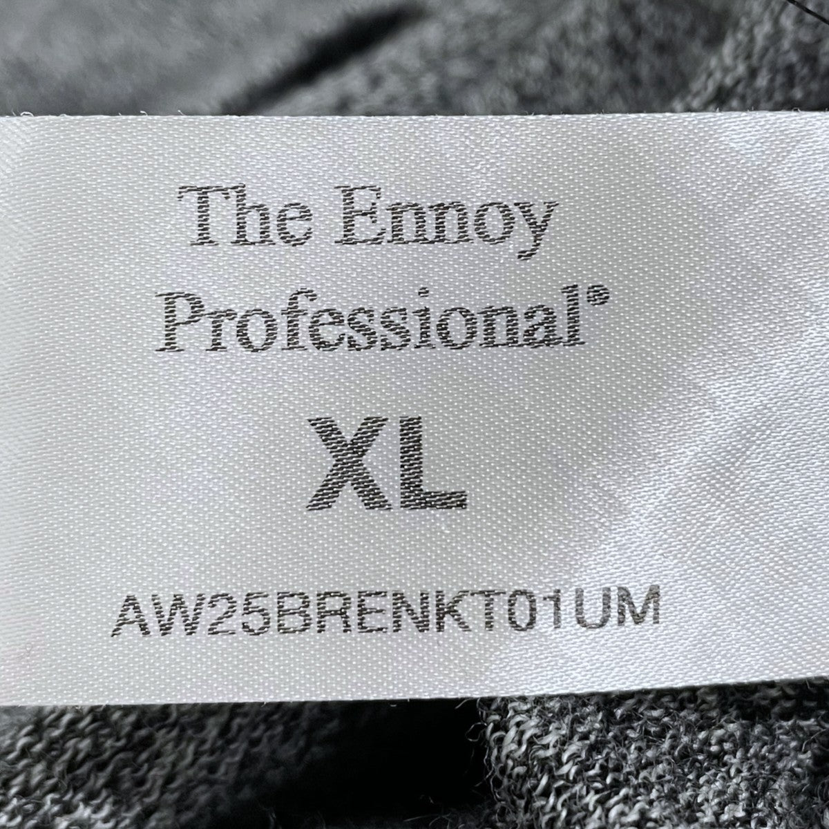 THE ENNOY PROFESSIONAL 25AW メリノウールセーター MERINO WOOL SWEATER AW25BRENKT01UM 古着・中古-6枚目のアイテム画像