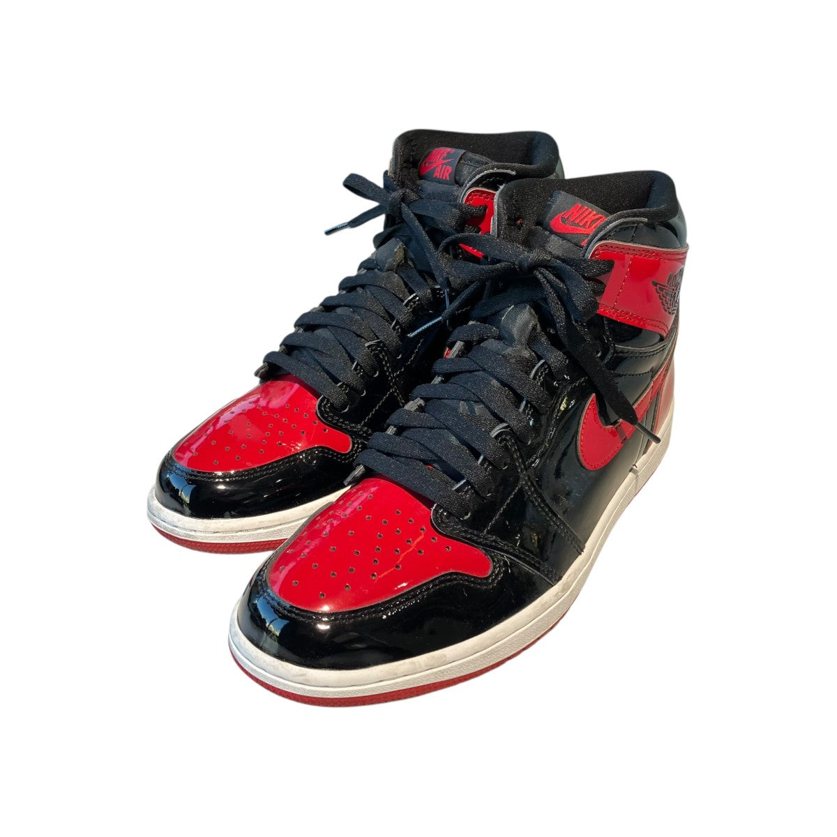 Air Jordan 1 High OG Patent Bredハイカットスニーカー555088-063