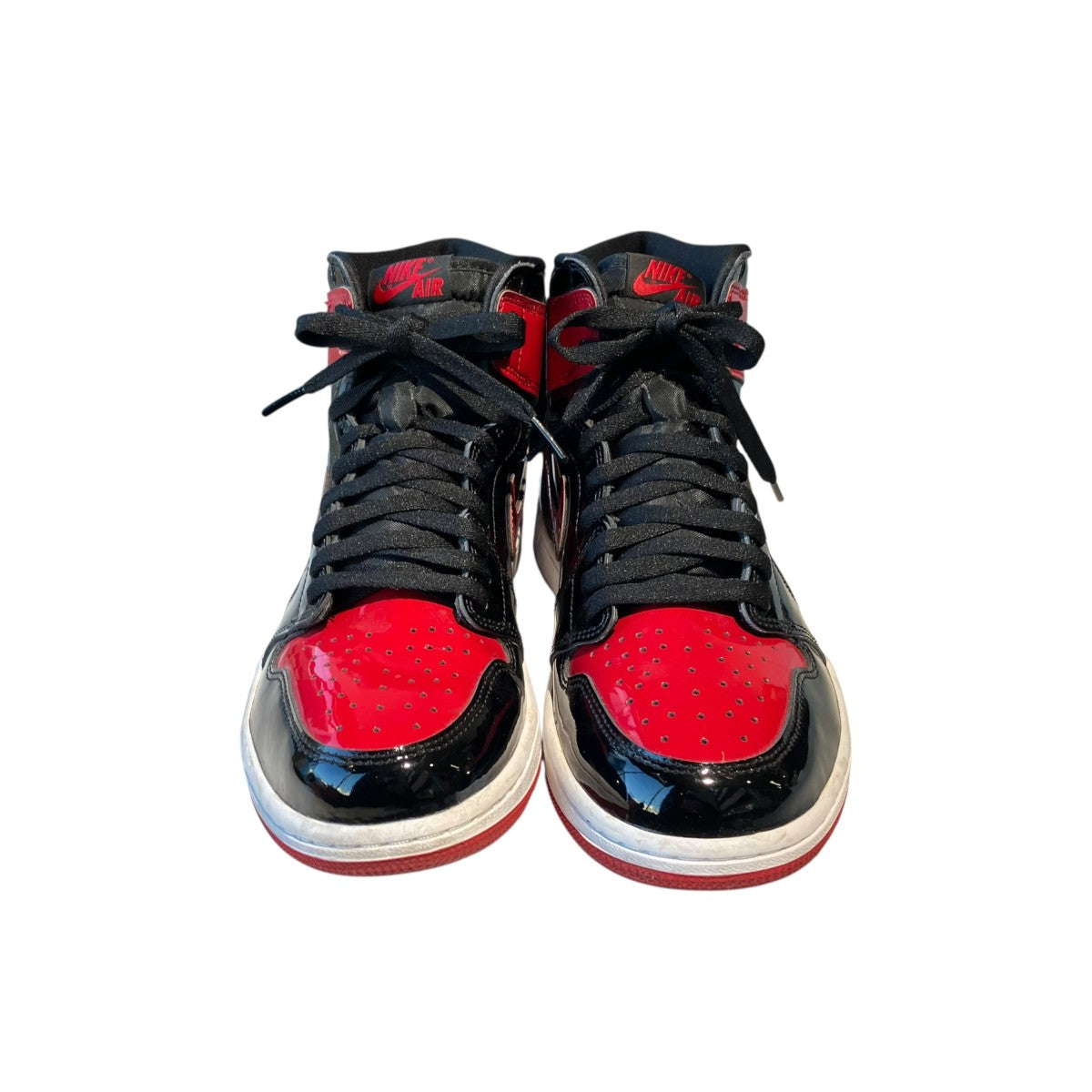 Air Jordan 1 High OG Patent Bredハイカットスニーカー555088-063