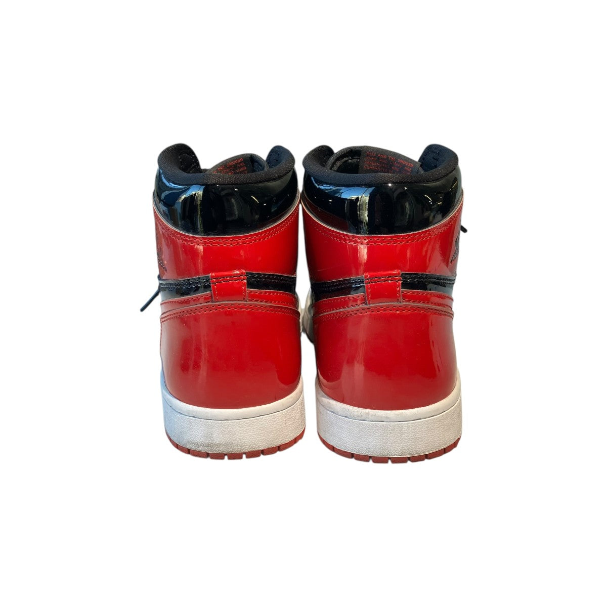 Air Jordan 1 High OG Patent Bredハイカットスニーカー555088-063