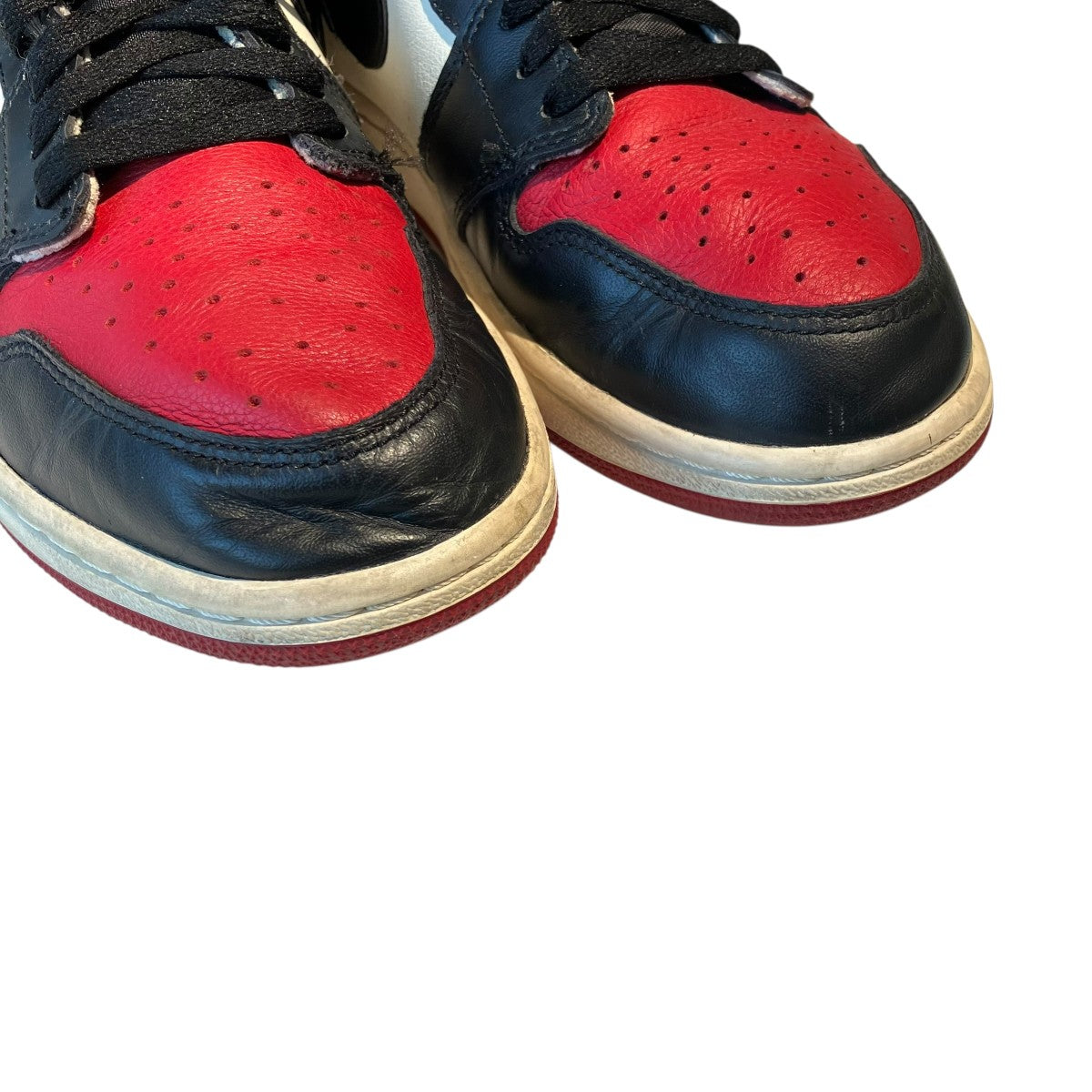 Air Jordan 1 Retro High OG Bred Toeハイカットスニーカー555088-610