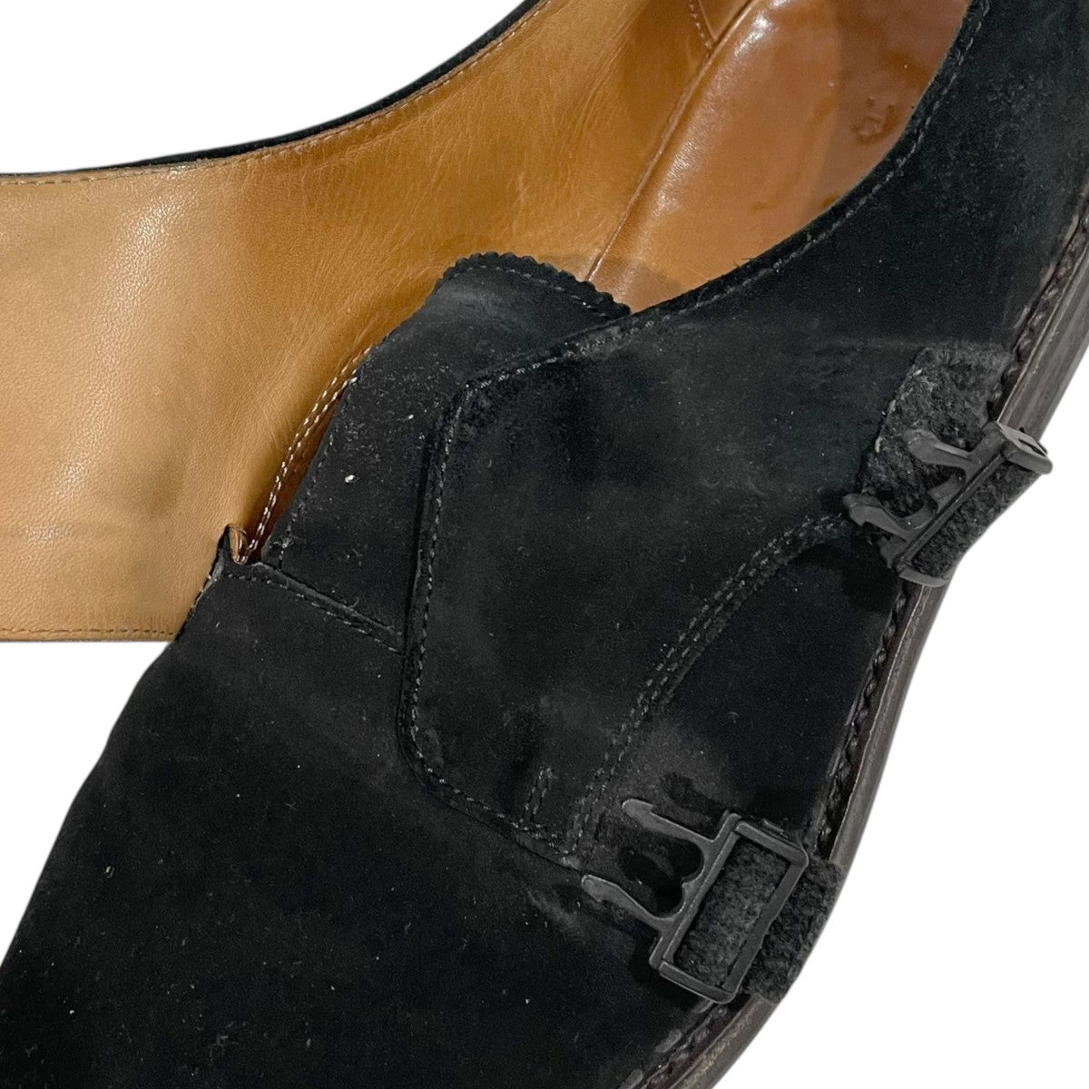 モンクストラップスウェードシューズ Neo monk suede ネオ モンク スウェード