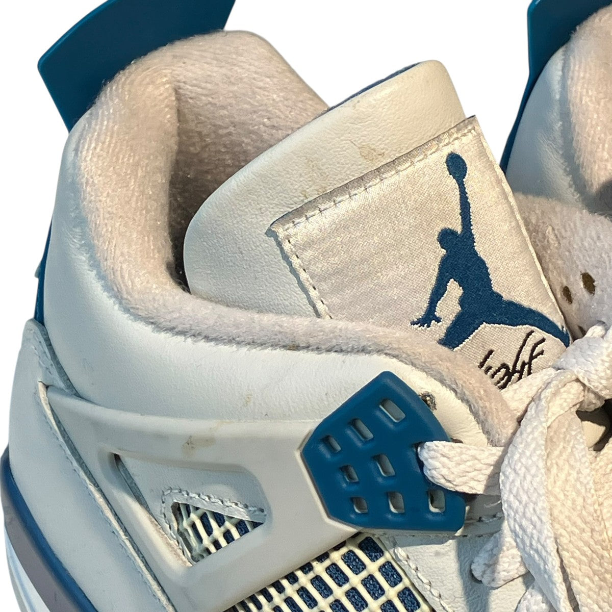 Air Jordan 4 Retro Industrial BlueハイカットスニーカーFV5029-141