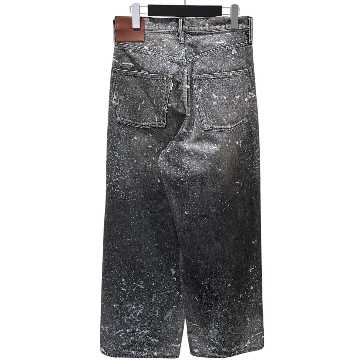 SUGARHILL 24AW 加工デニムパンツ MOLDED DENIM TROUSERS WIDE CUT 2411300414 古着・中古-2枚目のアイテム画像