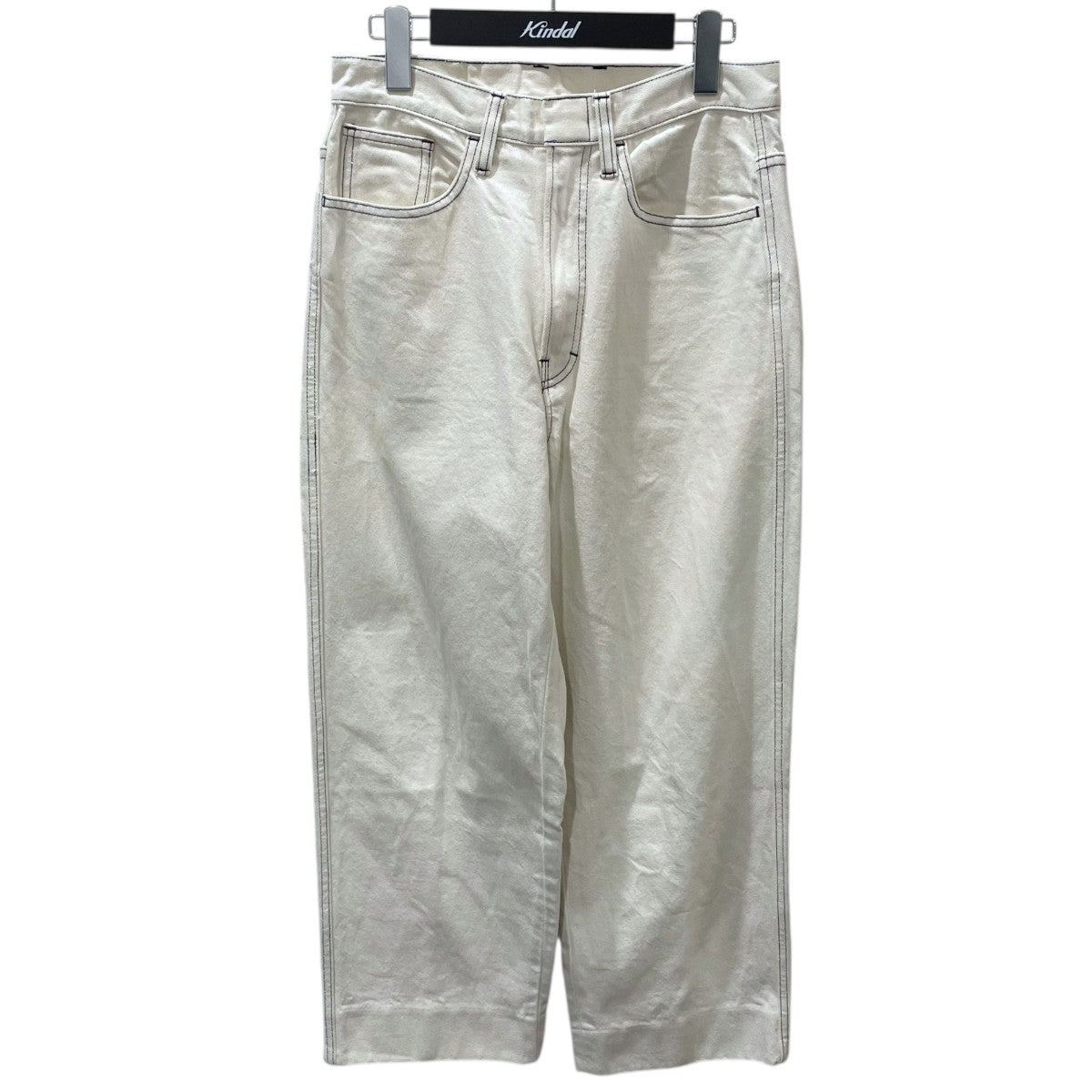UNUSED 18SS デニムバギーパンツ DENIM BAGGY PANTS UW0666 古着・中古-1枚目のアイテム画像