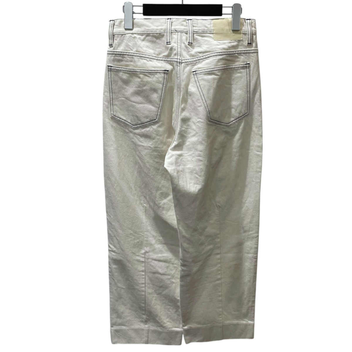 UNUSED 18SS デニムバギーパンツ DENIM BAGGY PANTS UW0666 古着・中古-2枚目のアイテム画像