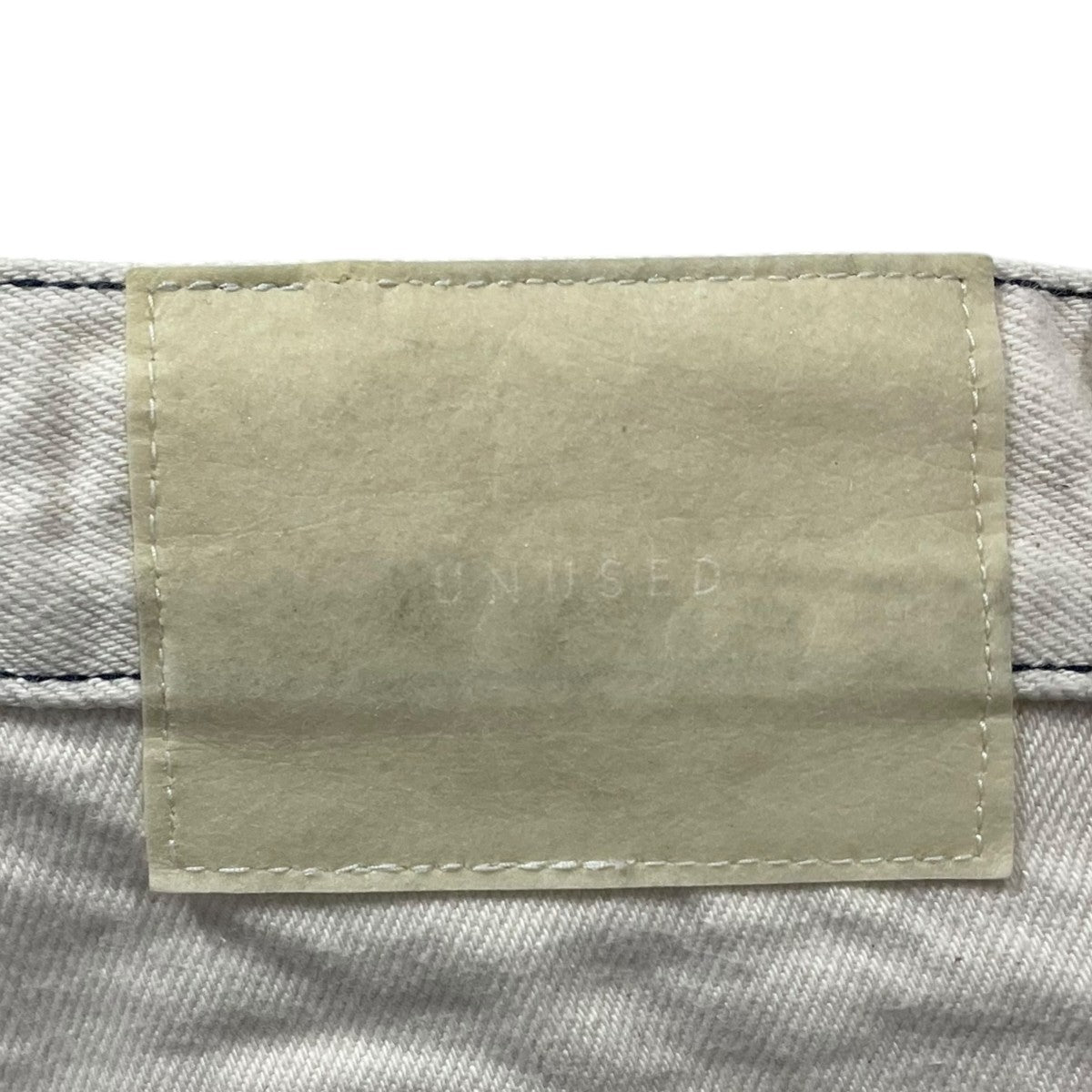 UNUSED 18SS デニムバギーパンツ DENIM BAGGY PANTS UW0666 古着・中古-4枚目のアイテム画像