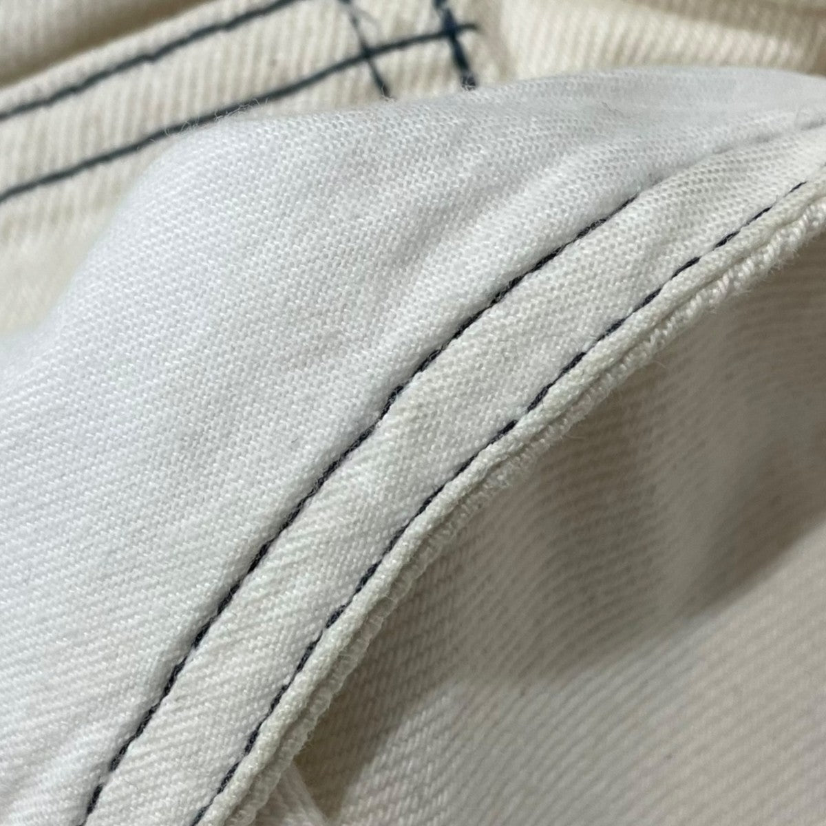 UNUSED 18SS デニムバギーパンツ DENIM BAGGY PANTS UW0666 古着・中古-5枚目のアイテム画像