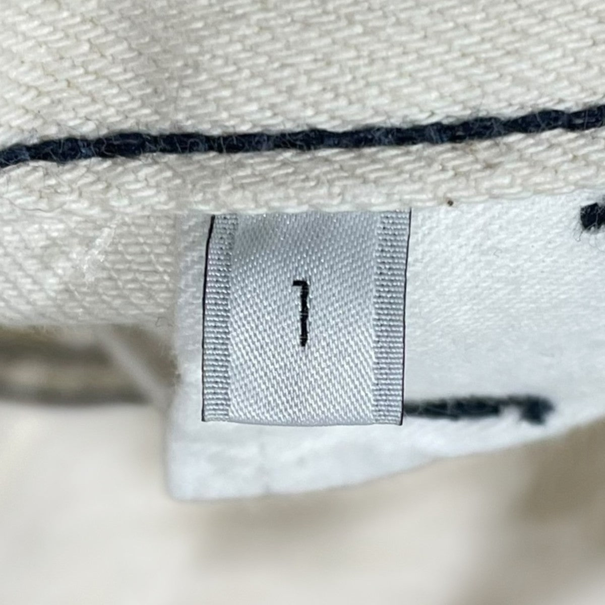 UNUSED 18SS デニムバギーパンツ DENIM BAGGY PANTS UW0666 古着・中古-9枚目のアイテム画像