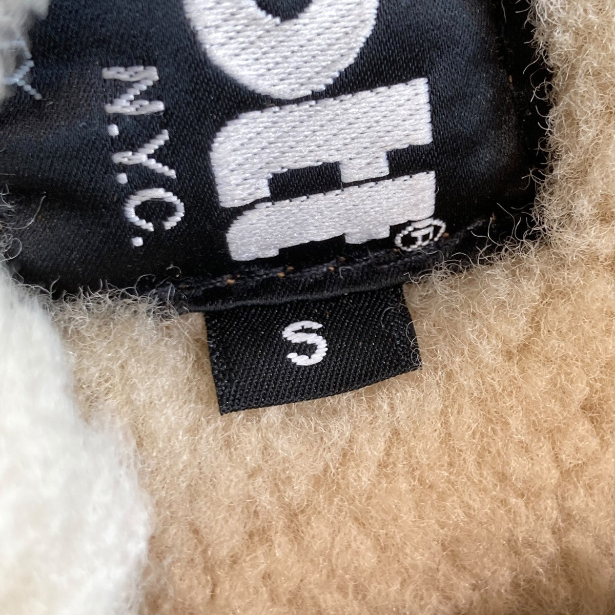 Supreme x Schott Shearling Coatムートンコート 古着・中古-6枚目のアイテム画像